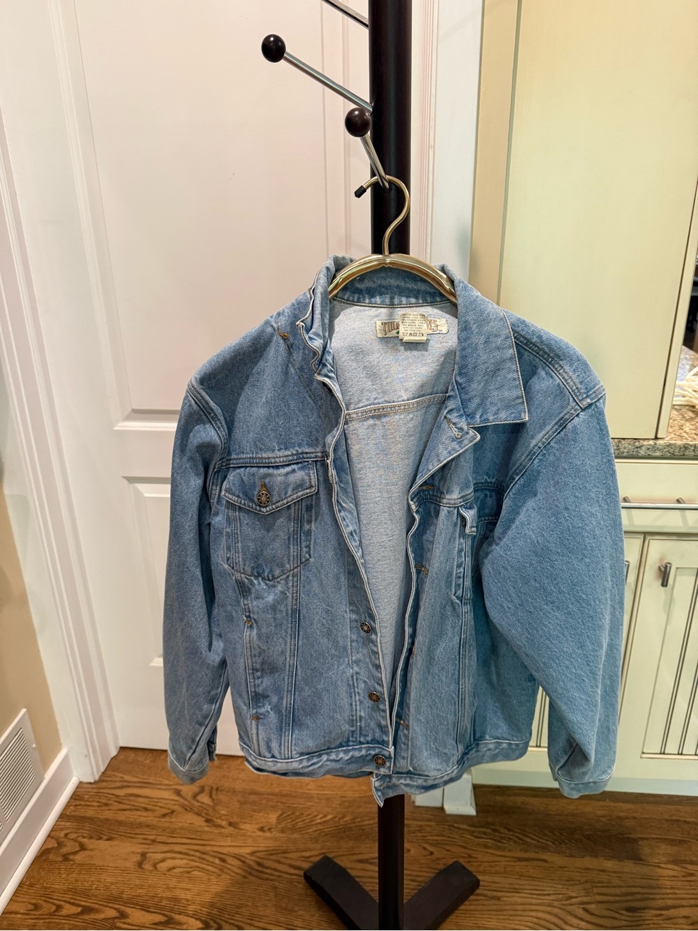 Vintage Light Wash Denim Jacket